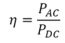 inverter efficiency